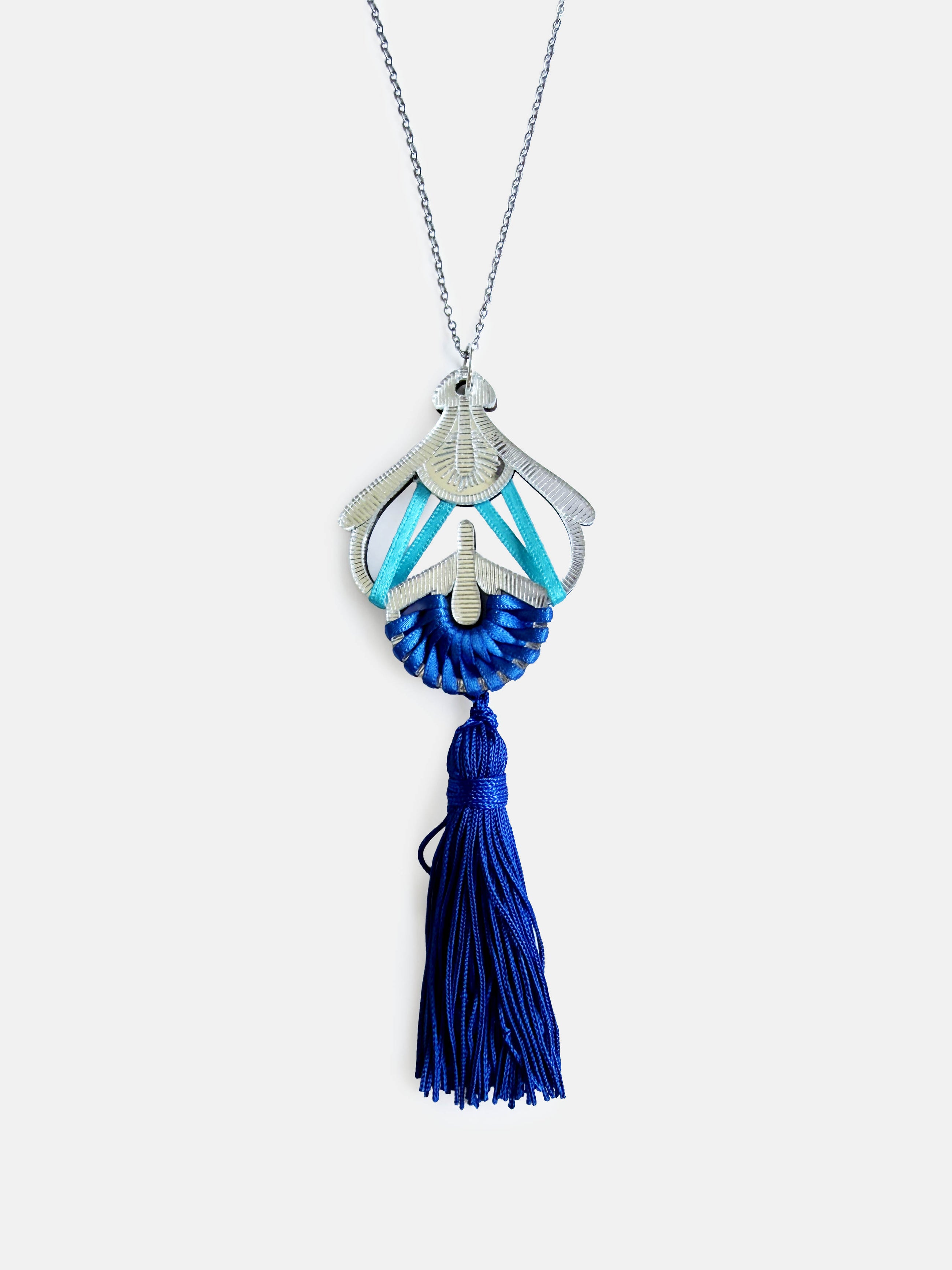 Owambe Half Luxe Necklace with Tassels