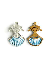 Owambe Bella Petite - Silver Ice Cube Blues