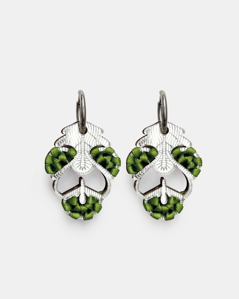 Owambe Luxe Minis - Silver Pistachio Green