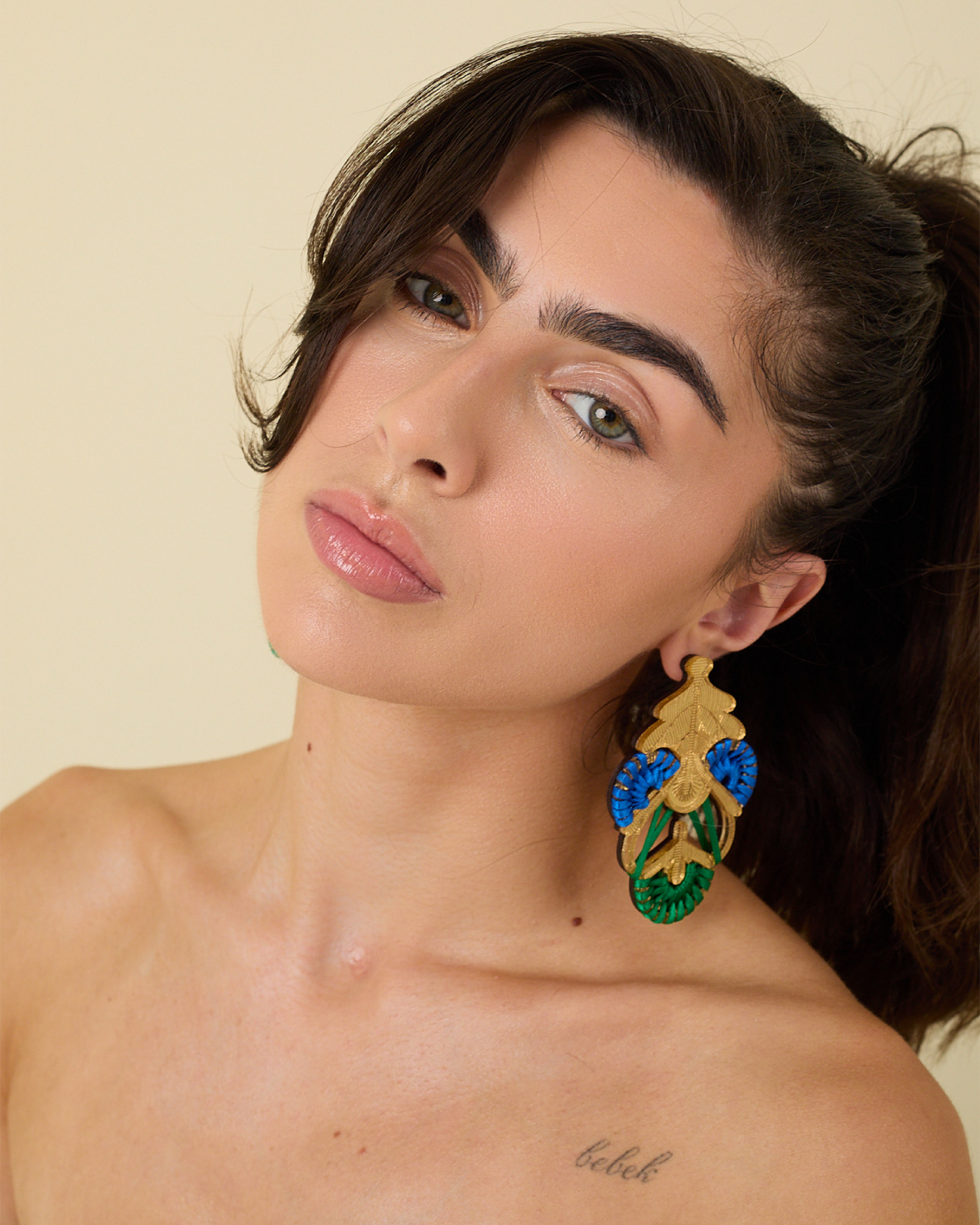 Owambe Luxe - Gold Emeralds Hues