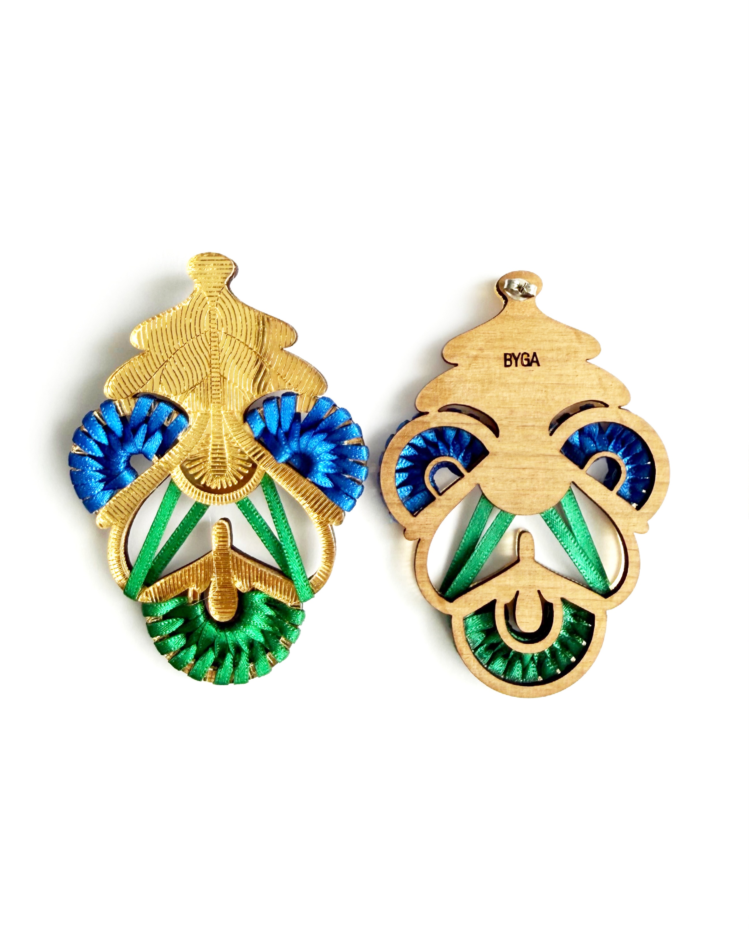 Owambe Luxe - Gold Emeralds Hues