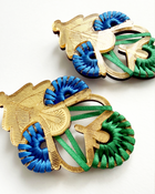 Owambe Luxe - Gold Emeralds Hues