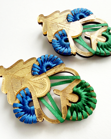 Owambe Luxe - Gold Emeralds Hues
