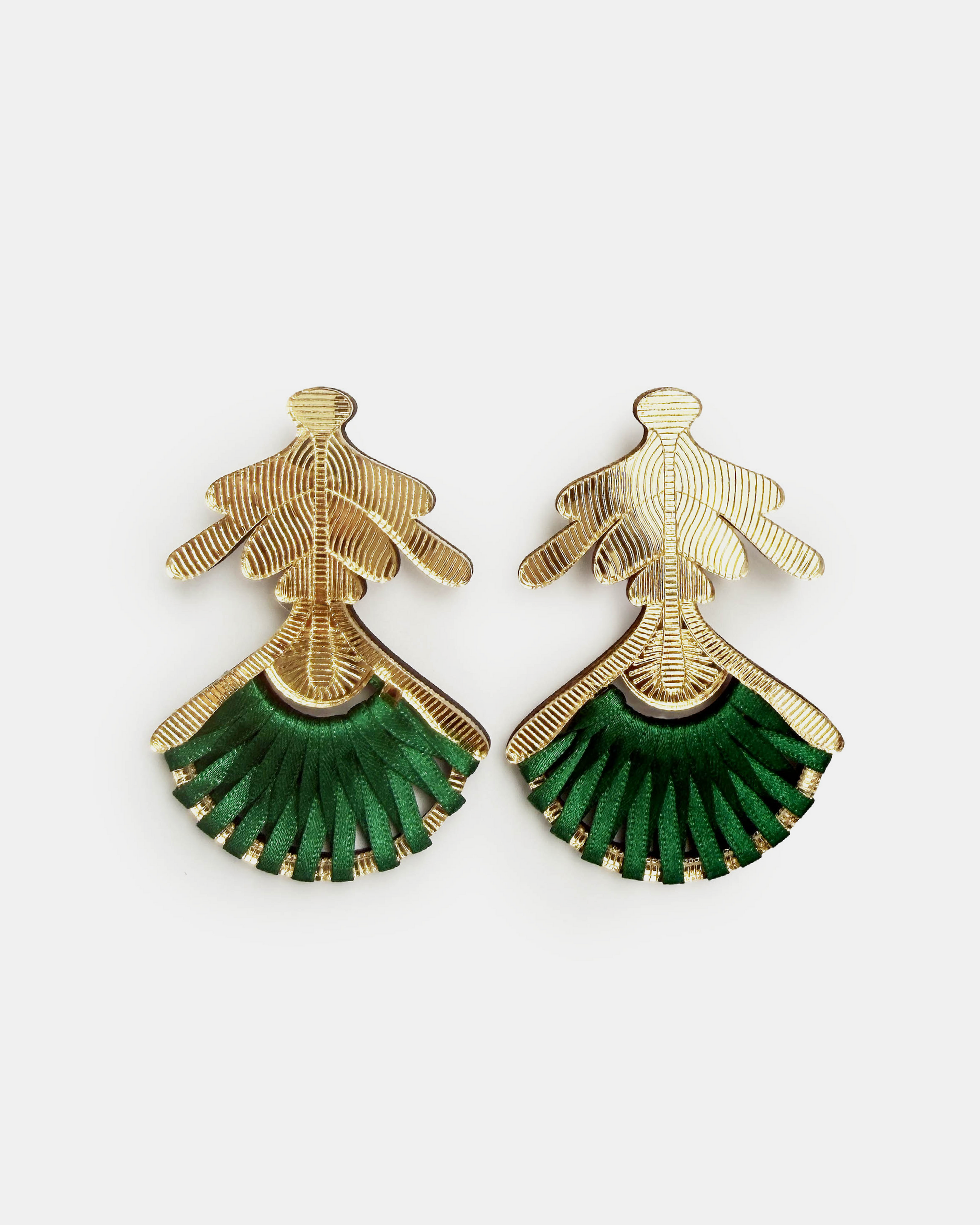 Owambe Bella - Gold Hunter Green