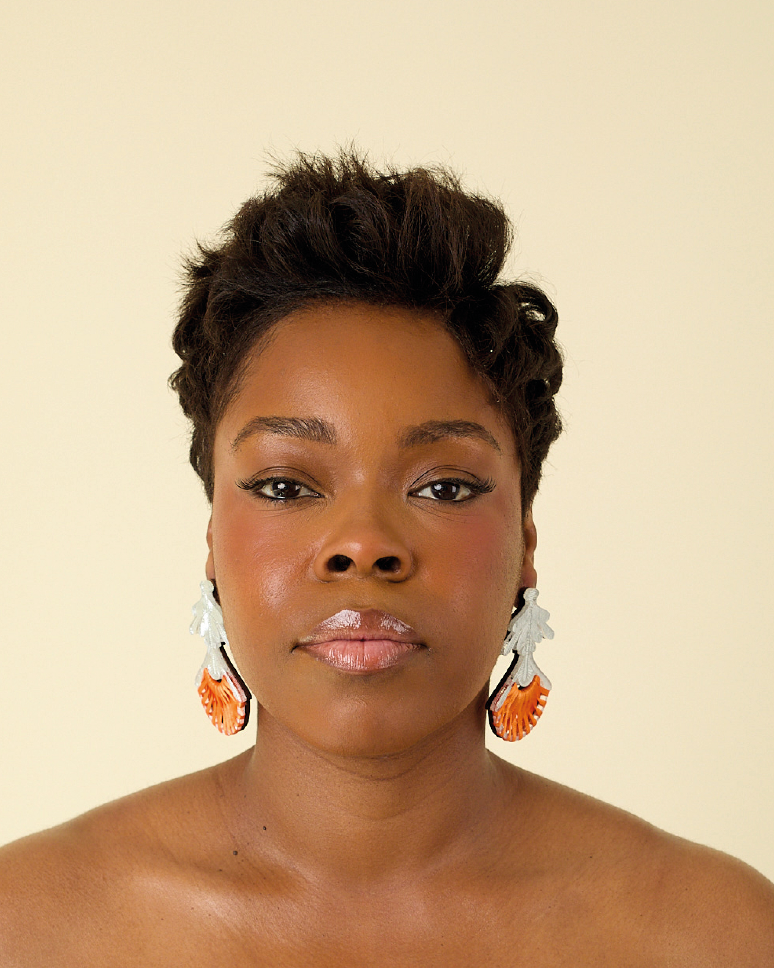 Owambe Bella - Silver Delight Orange