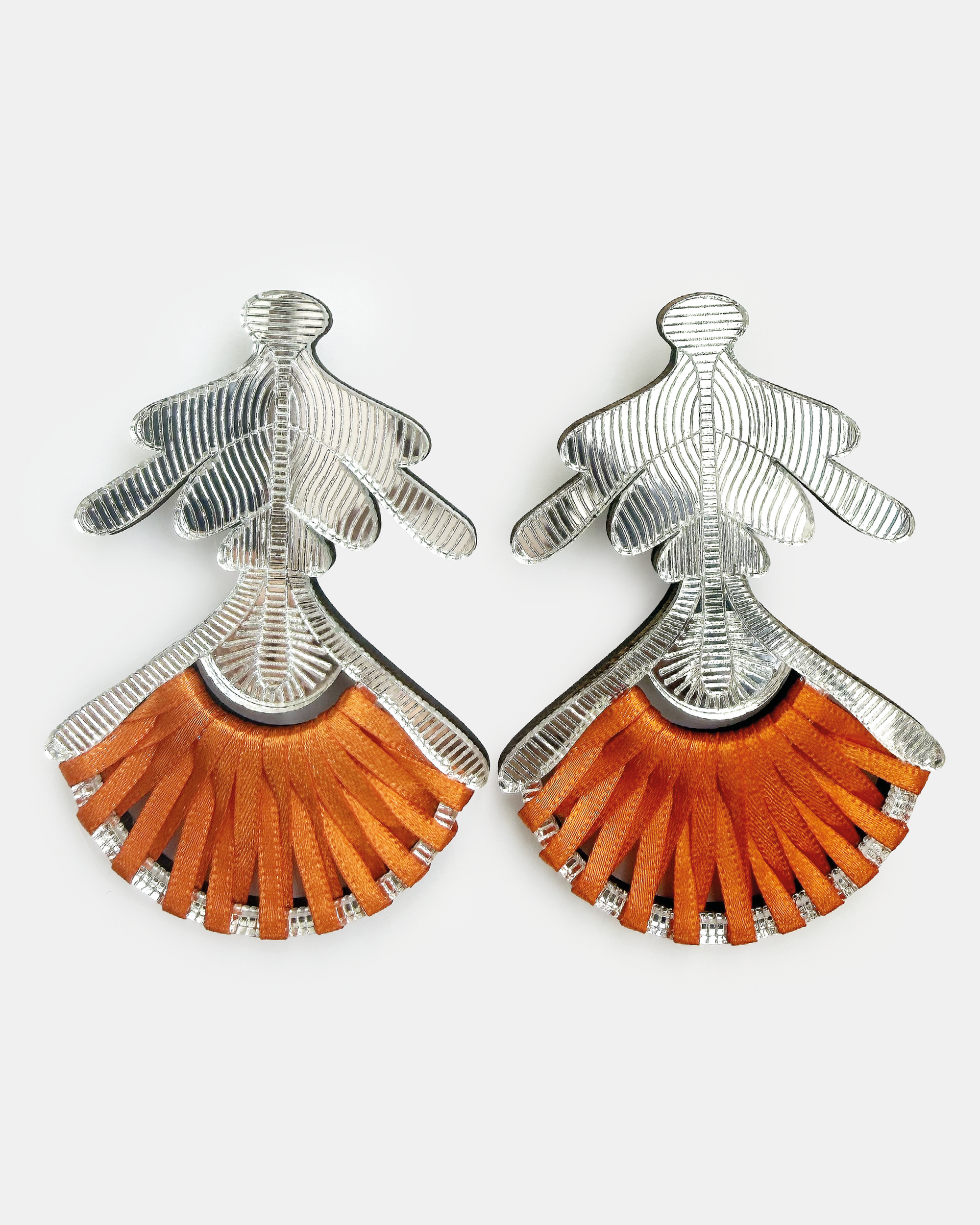 Owambe Bella - Silver Delight Orange