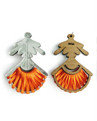 Owambe Bella - Silver Delight Orange
