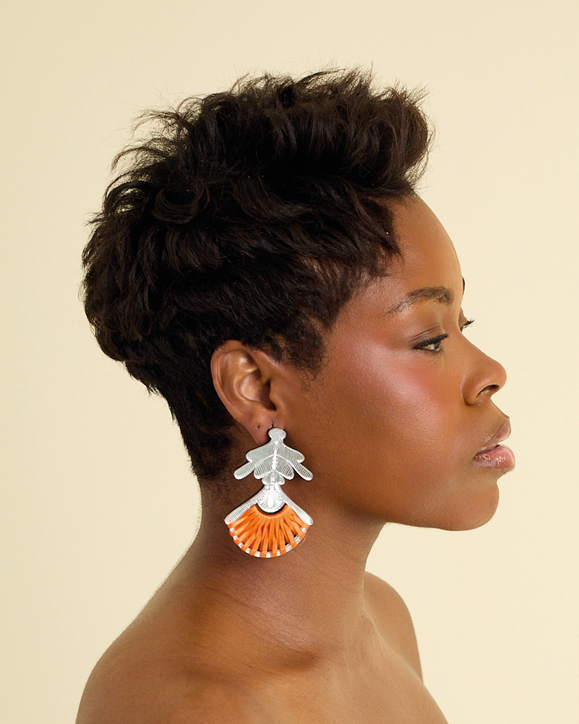 Owambe Bella - Silver Delight Orange