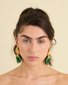 Owambe Bella - Gold Hunter Green
