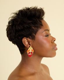 Owambe Luxe Petite - Gold Orange Red Hues