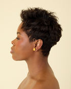 Owambe Lite Studs - Gold Orange