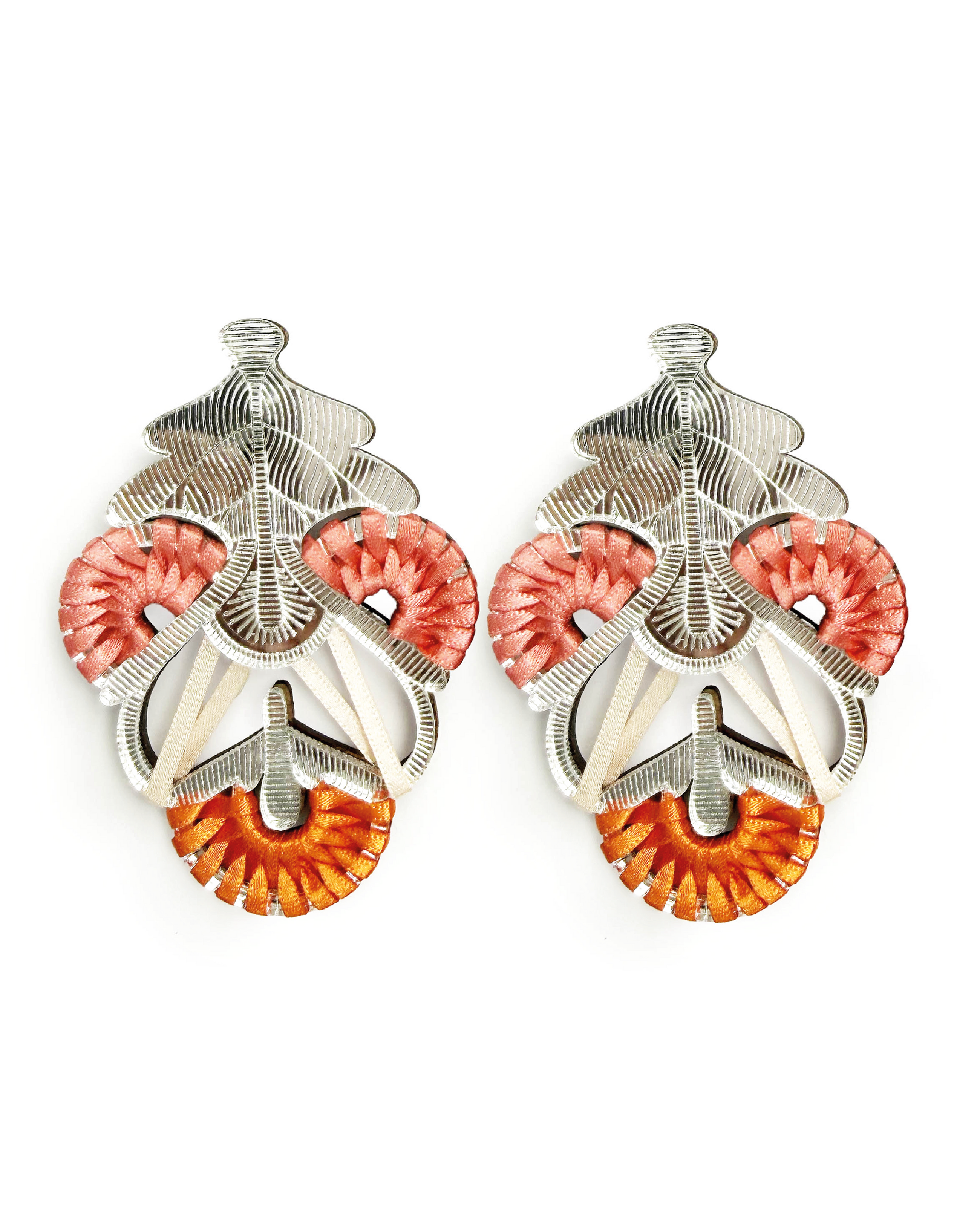 Owambe Luxe - Silver Orange Pink Hues