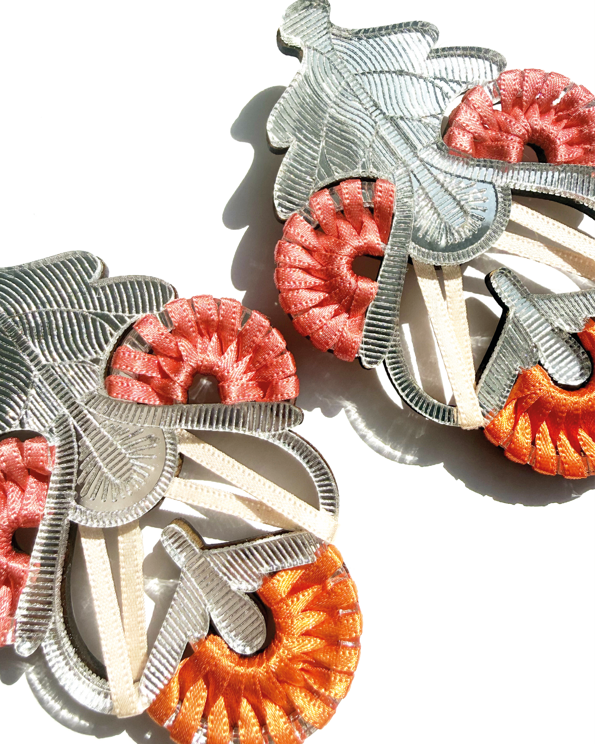 Owambe Luxe - Silver Orange Pink Hues