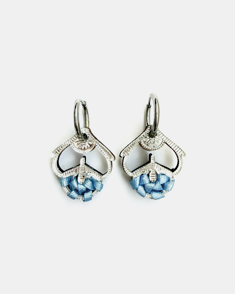 Owambe Luxe Half Minis Silver Ice Blue
