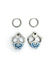 Owambe Luxe Half Minis Silver Ice Blue