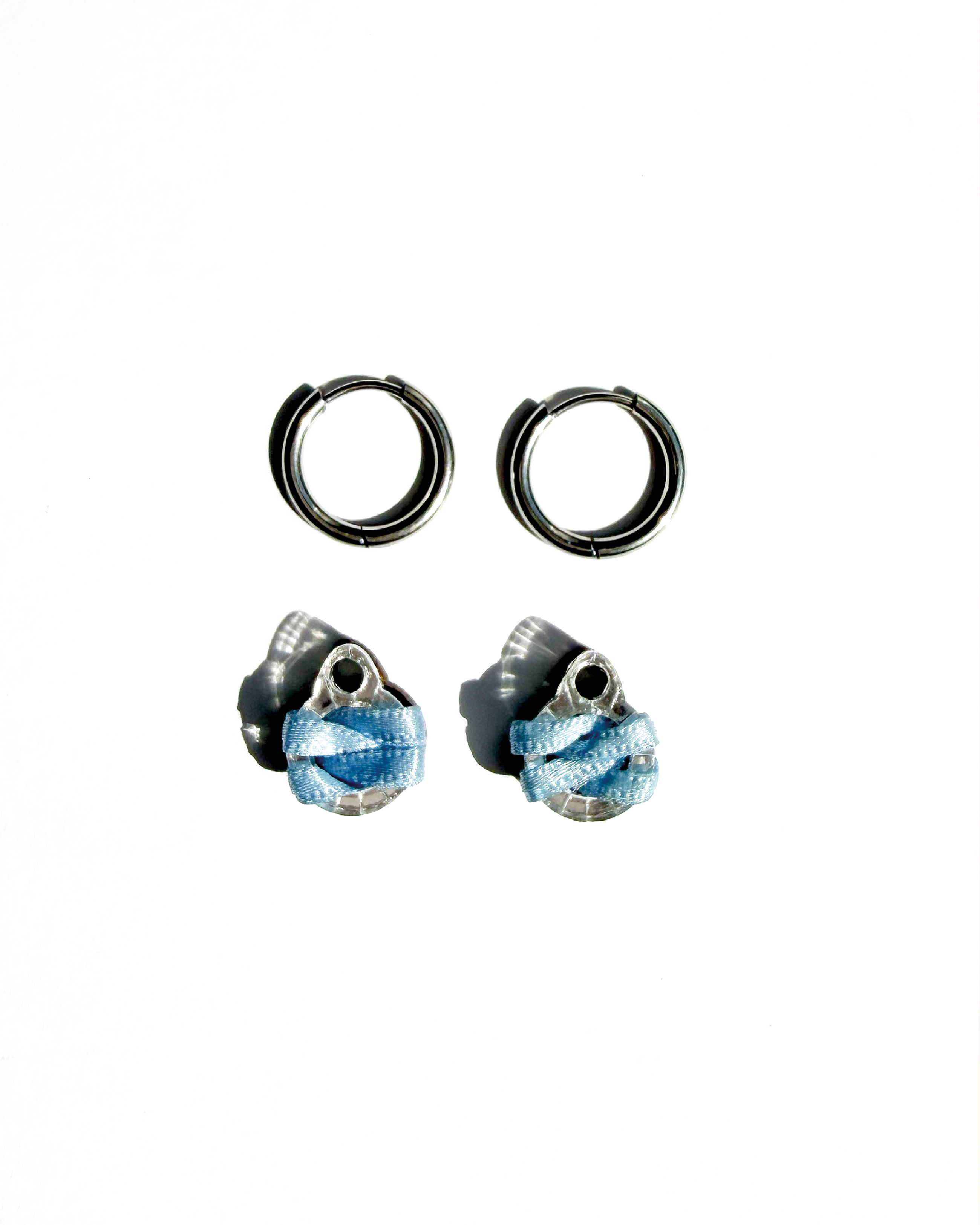 Owambe Lite Drops Silver Ice Blue
