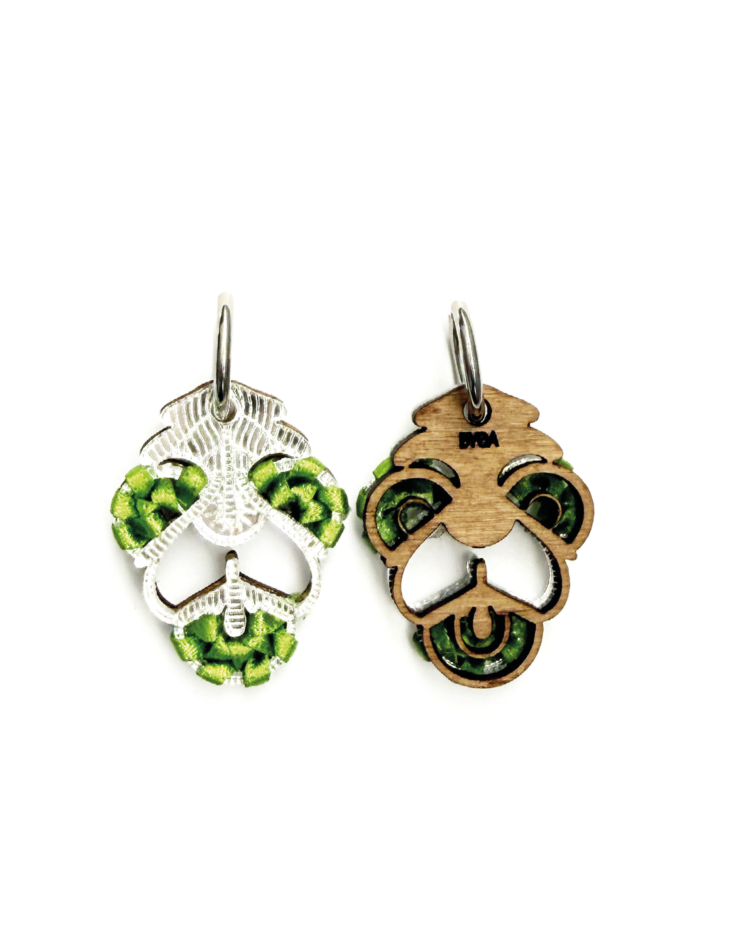 Owambe Luxe Minis - Silver Pistachio Green