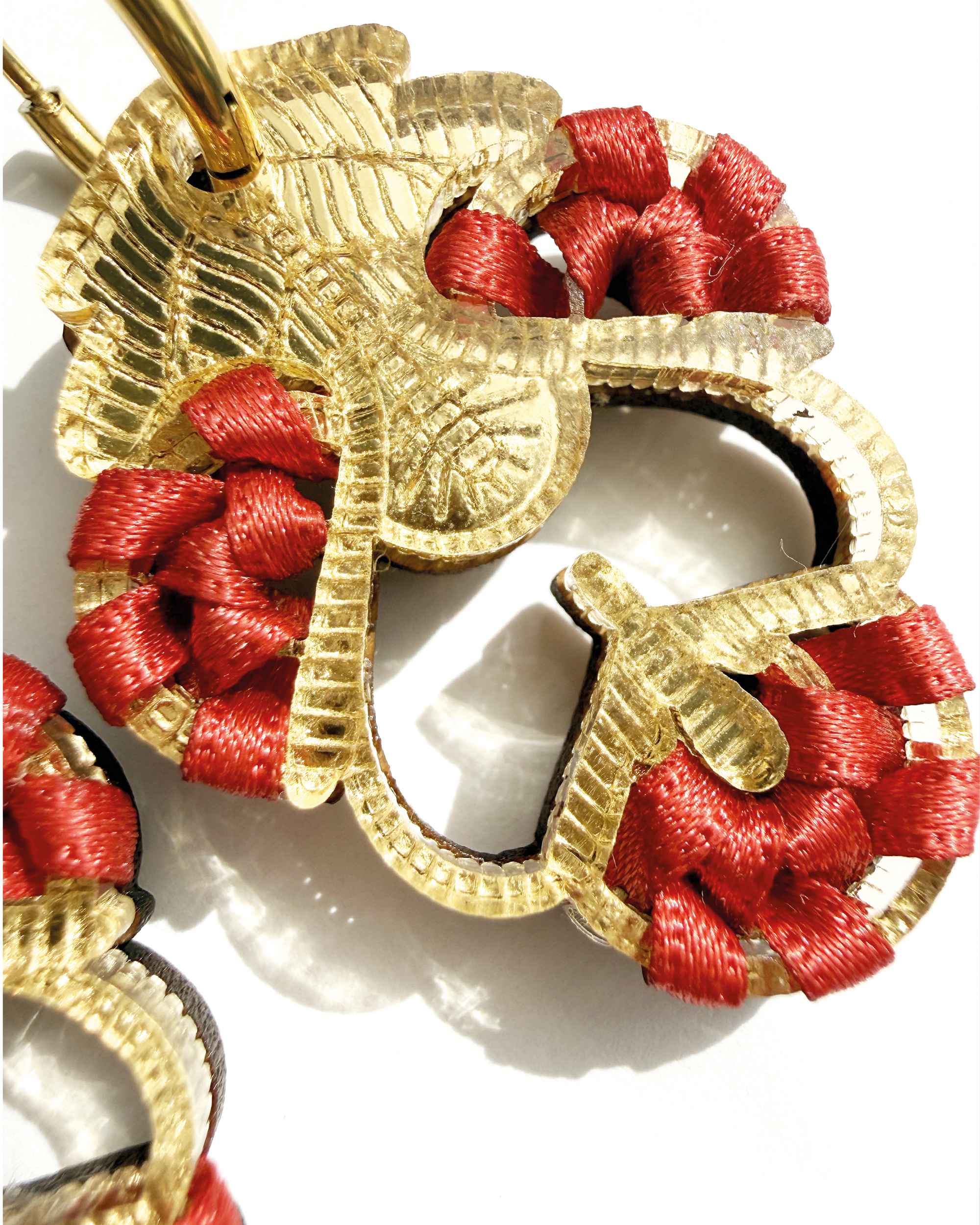 Owambe Luxe Minis - Gold Burnt Orange