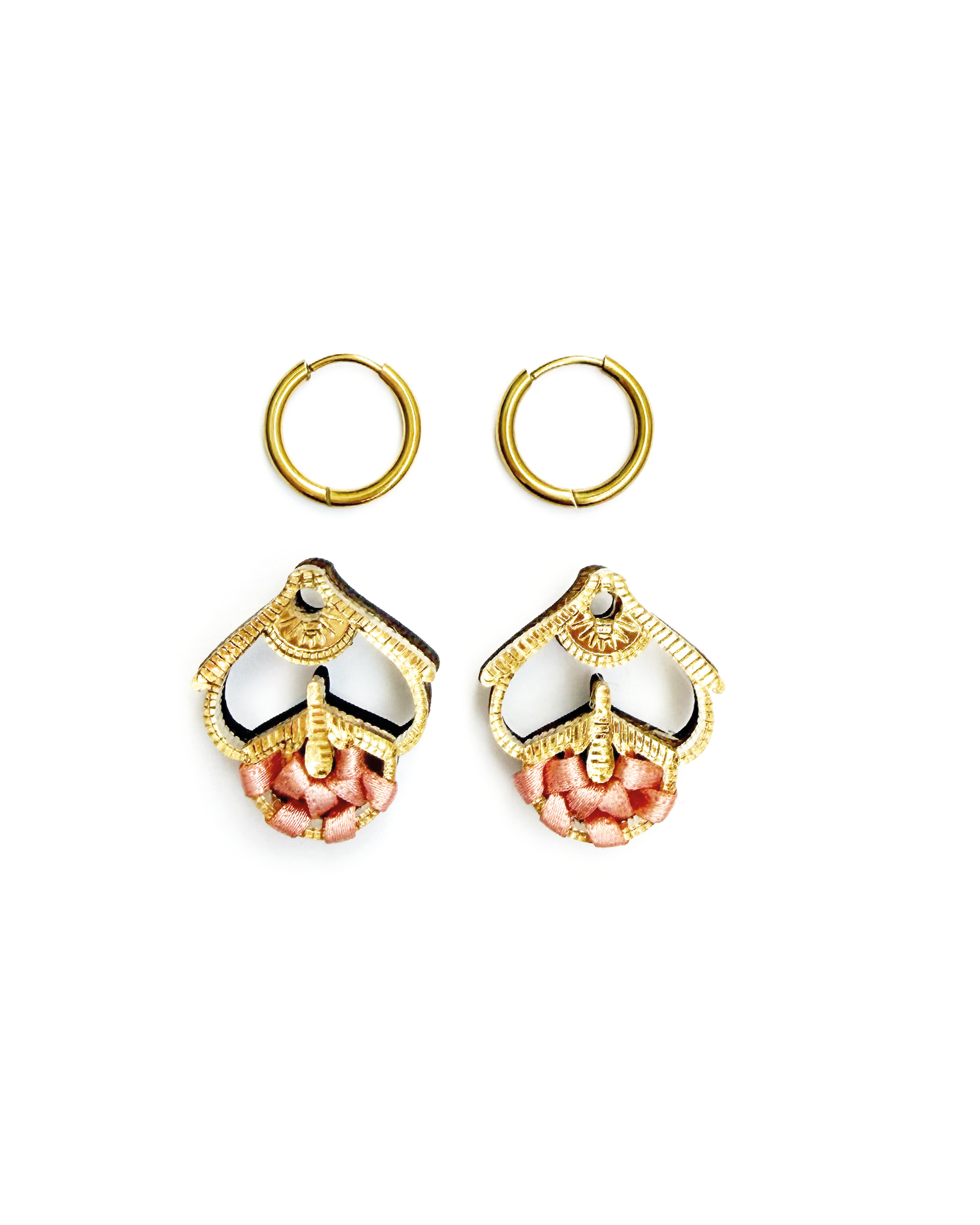 Owambe Luxe Half Minis - Gold Rose pink