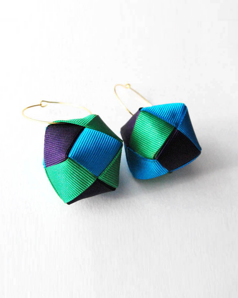Cool Blue Gabriella Hoop Drops