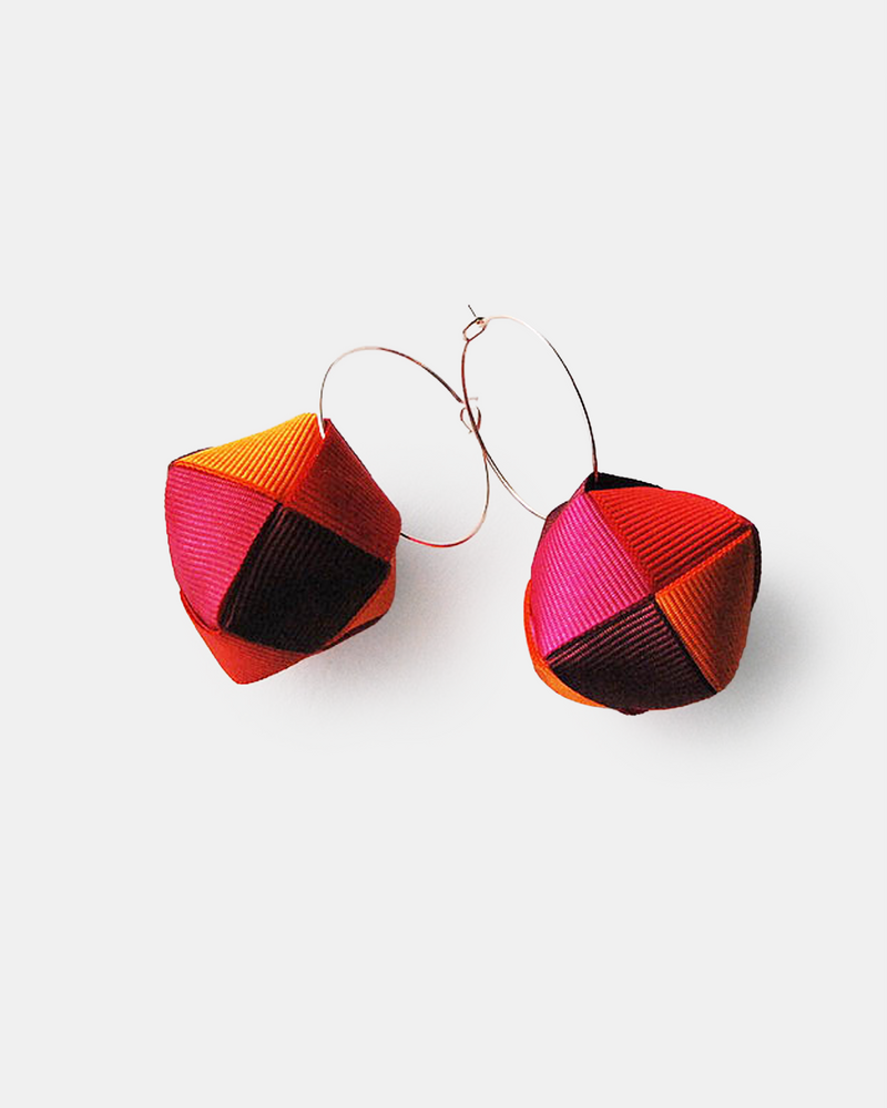 Royal Red Gabriella Hoop Drops