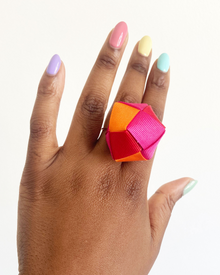 Gabriella Royal Red Cocktail Ring