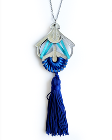 Owambe Half Luxe Necklace with Tassels