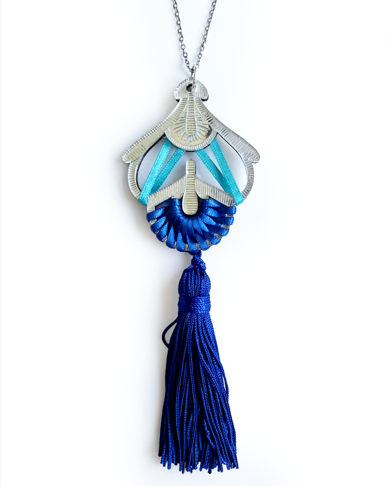 Owambe Half Luxe Necklace with Tassels