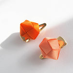 Mini Briella Hair Jewels - Orange & Peach Sherbet Bonbons (Hair Clips)