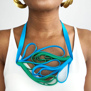 The Adele Duo - Blue and Green **As seen on Stylist Magazine 'The Style List' **