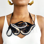 The Adele Mix (Monotone Pop) chunky statement necklace