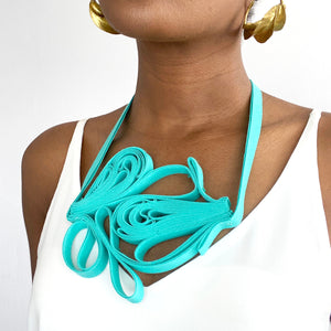 The Adele Originals (Blue) chunky statement necklace