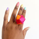 Gabriella Royal Red Cocktail Ring